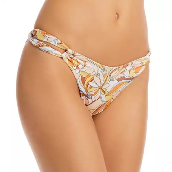 NWT L*Space 2-Pc Set - Mick Asymmetric Top & Jagger Bottom in Soulshine Floral - Picture 4 of 11